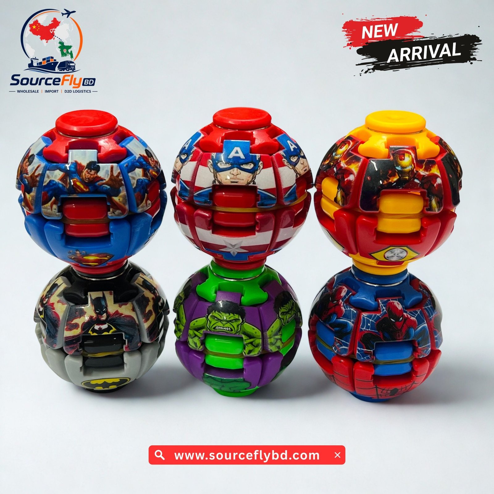 Press Gyro Ball Fidget Spinner Toy - Image 9